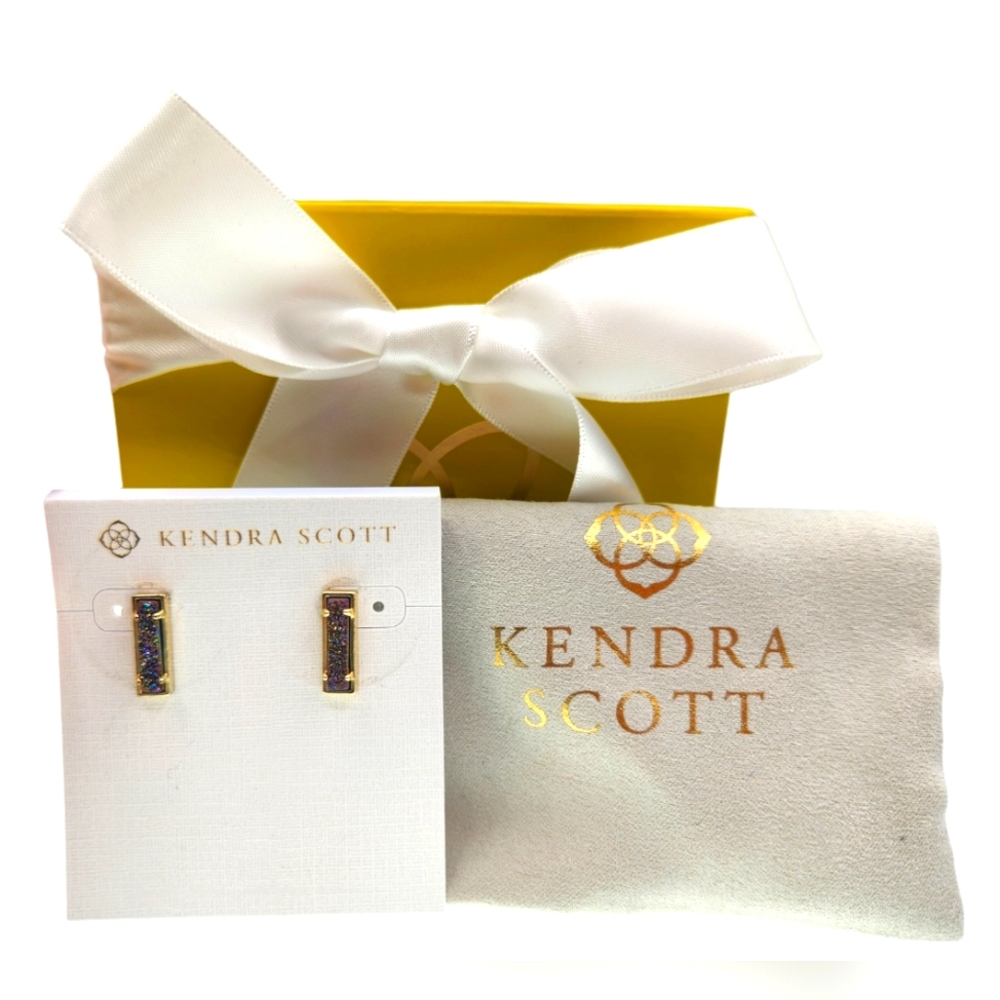 Kendra Scott Rainbow Drusy Earrings
